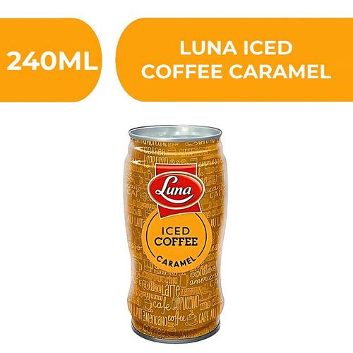 لونا قهوة مثلجة كراميل  -  24X240ml