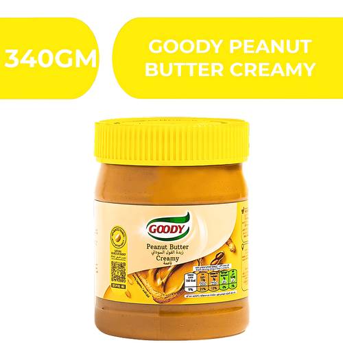 قودي زبدة فول سوداني ناعم  -  6X340gm