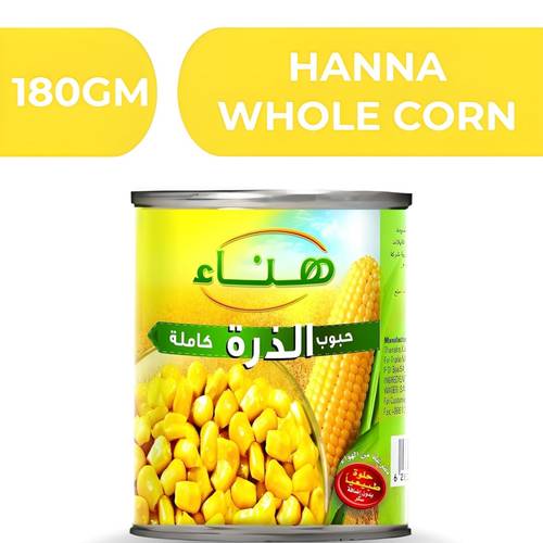 هناء حبوب ذرة كاملة  -  24X180gm
