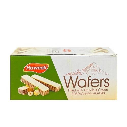 Haweek Wafers Filled With Hazelnut Cream  24X36gm
