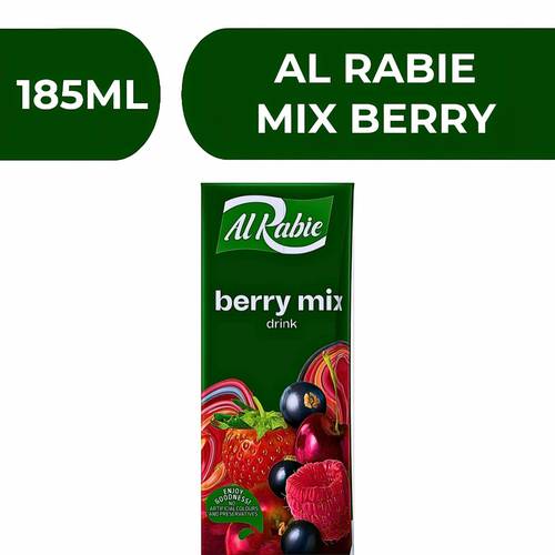 الربيع شراب توت مشكل  -  18X185ml