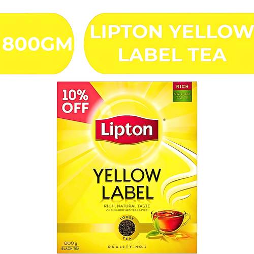 ليبتون شاي اسود فلت  -  6X800gm