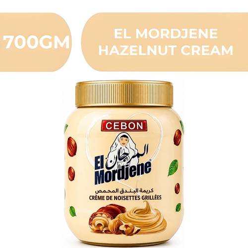 El Mordjene Roasted Hazelnut Cream  -  6X700gm