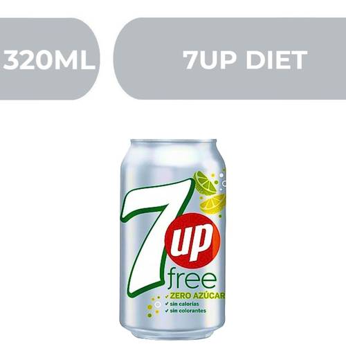 7up Diet  -  24X320ML