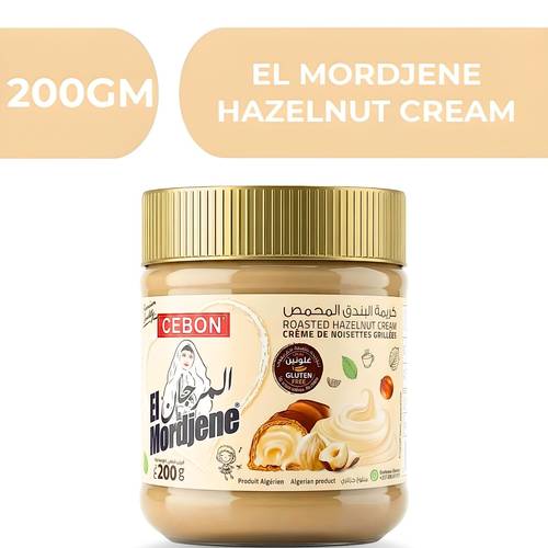 El Mordjene Roasted Hazelnut Cream  -  12X200gm