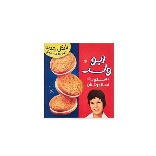 تيشوب ابو ولد بسكويت ساندوتش  -  24X90gm