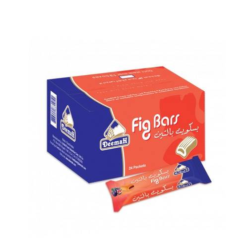Deemah Biscuit Fig Bar  24X63gm