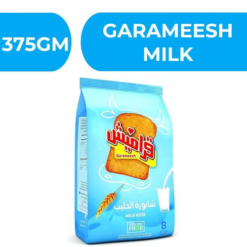 Garameesh Milk Rusk  -  8X375gm
