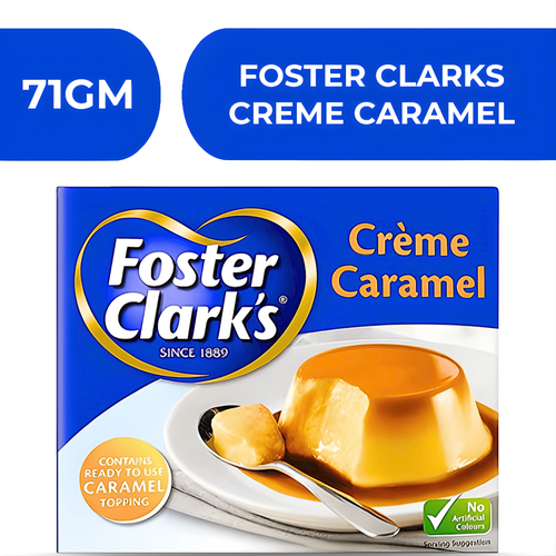 Foster Clarks Creme Caramel  -  12X71gm