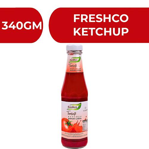 Freshco Tomato Ketchup Glass  -  24X340gm