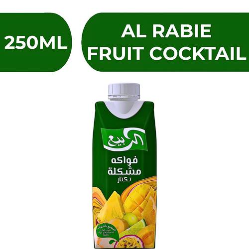 Al Rabie Fruit Cocktail Nectar  -  18X250ML