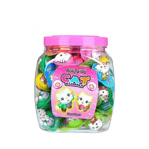 Sweet Rose Cat Gummy  50X18gm