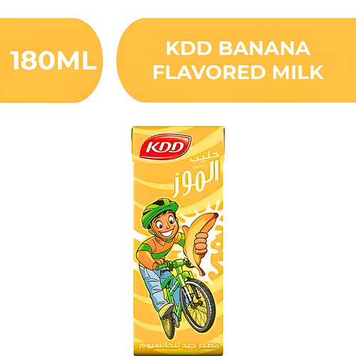 كي دي دي حليب بنكهة الموز  -  18X180ml