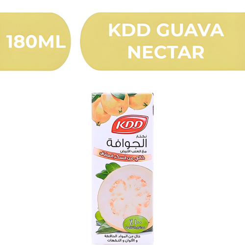 KDD Guava Nectar With White Grapes  -  24X180ml