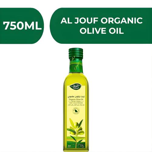 Al Jouf Organic Olive Oil  -  6X750ml