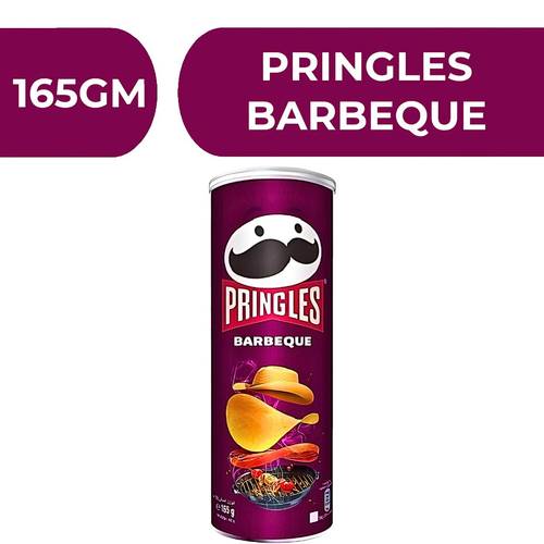 Pringles Barbeque  -  19X165gm