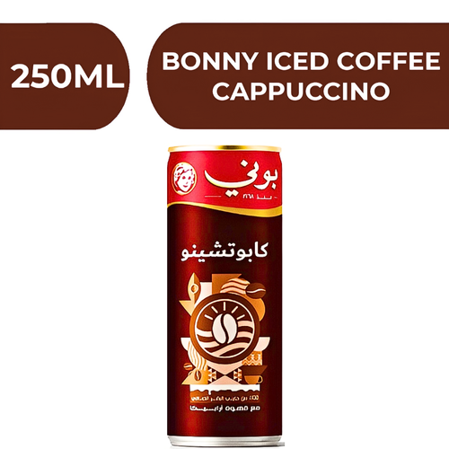 بوني قهوة مثلجة كابتشينو  -  24X250ML