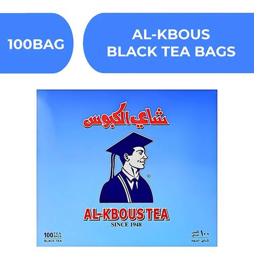 الكبوس شاي اسود اكياس  -  12X100BAG