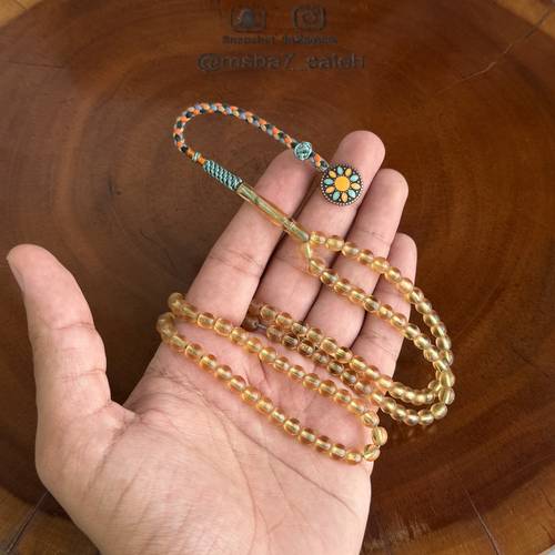 سندلوس صب جديد ( نواعم ) بكركوش من تفصيلنا مضاف له مجسم بوهيمي منقوش
