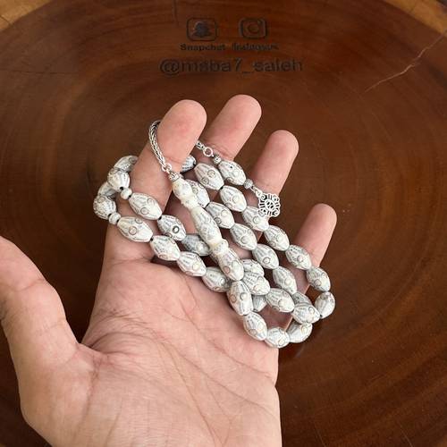 عظم مطعم ستيل ( شغل مميز ) بكركوش فضة عيار 925 من تصميمنا