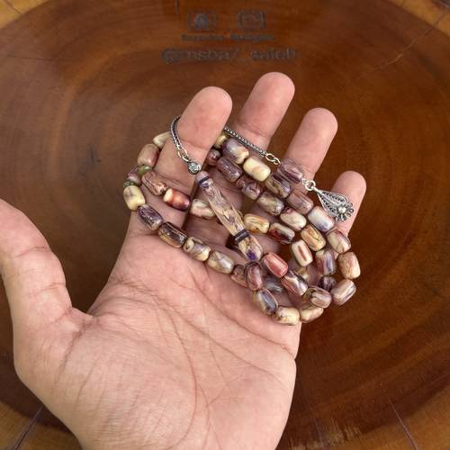 بما يسمى بكلايت برميلي بكركوش فضه عيار 925 من تفصيلنا