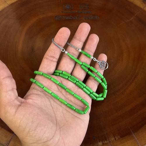 بكلايت قديم مخروط من مساطر بكركوش فضة عيار 925 من تصميمنا