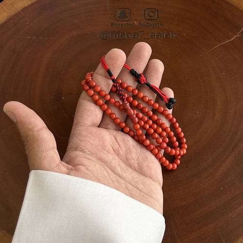 حجر المرجان طبيعي مستزرع ( نواعم ) بكركوش من تفصيلنا