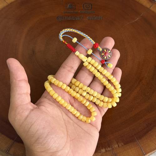 كهرمان طبيعي صندوقي ( نواعم ) بكركوش من تفصيلنا مضاف له مجسم بوهيمي