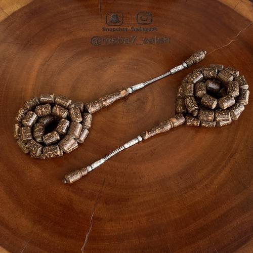 قرفة كبس برائحه مع فضة طربزوني عيار 925 من تصميمنا