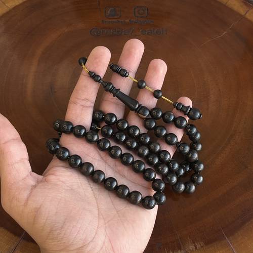 خشب الابنوس ( خراطة مميزة شاهد وكبوس سبير )