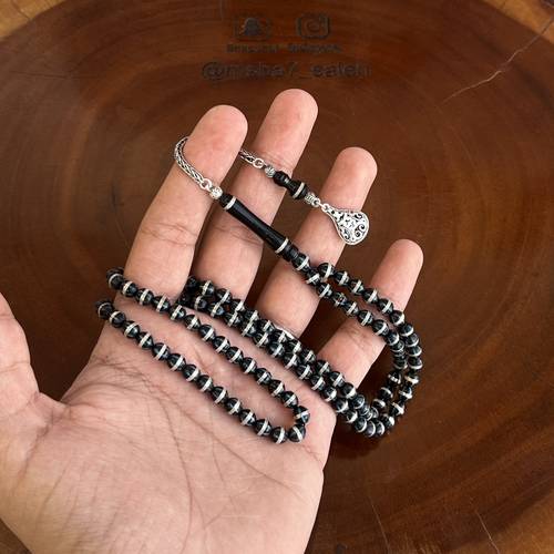 كوك مطعم فضة ( نواعم ) بكركوش فضة عيار 925 من تصميمنا