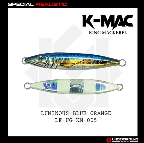 Underground metal jig K-Mac 80g