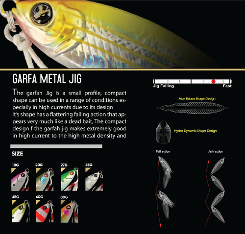 Yasi Garfa Metal Jig 50G