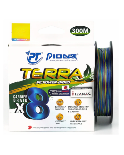 Pioneer Terra X8 300M Braid Line 