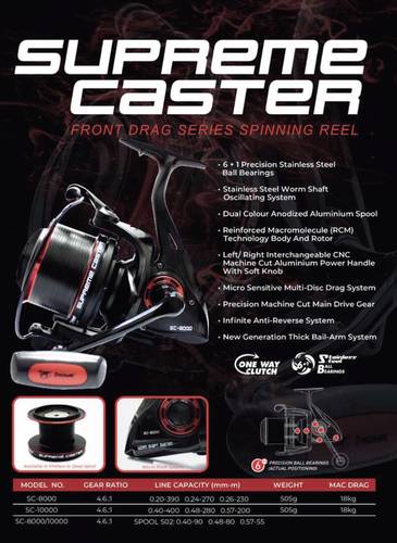 pioneer SUPREME CASTER 8000