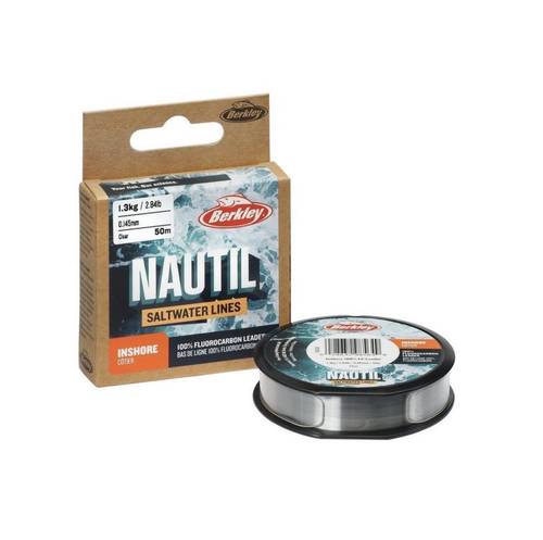 BERKLEY NAUTIL INSHORE FLUOROCARBON 2.84lb 50M