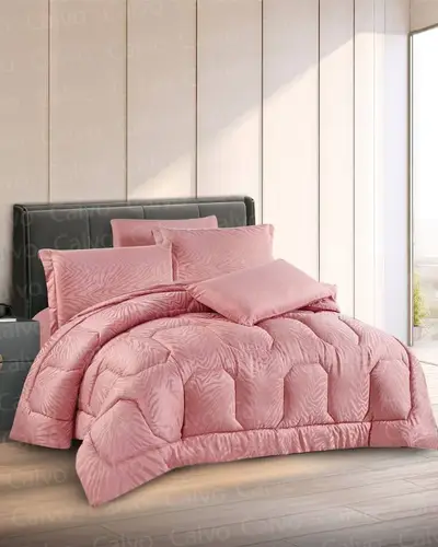 طقم مفرش زيبرا ناعم 3 قطع Pink لشخص