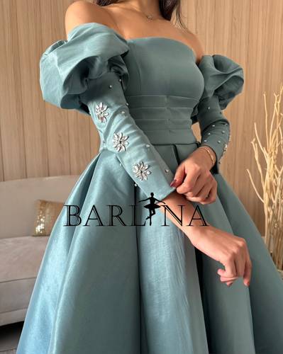 فستان تيفاني بأكمام جولييت - XL
