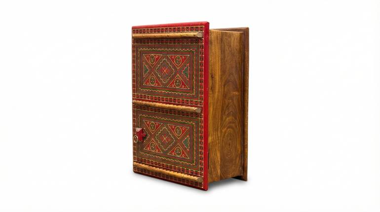 الباب النجدي (لون احمر)
