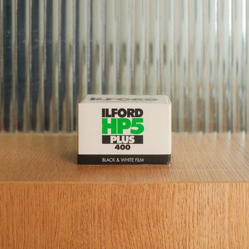 Ilford HP5 Plus Black and White Negative Film (35mm Roll Film, 36 Exposures)