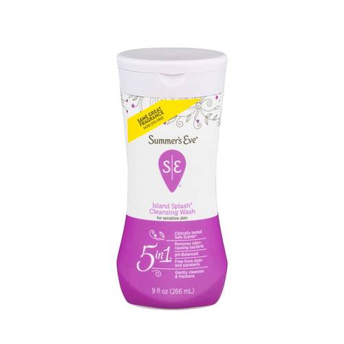 Summers Eve Island Splash Cleansing Wash For Sensitive Skin 266ml