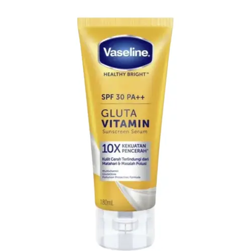 VASELINE HEALTHY BRIGHT GLUTA VITAMIN SUNSCREEN SERUM SPF30 PA++ 180ML