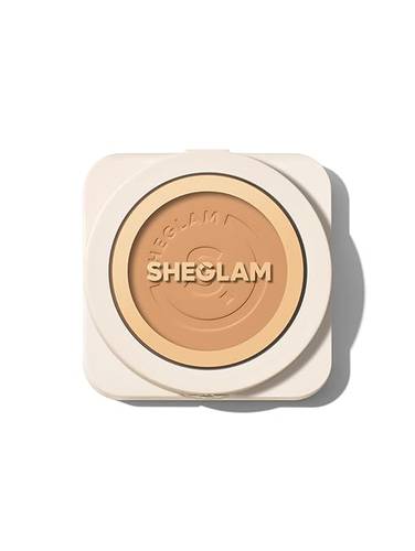 SHEGLAM Skin-Focus High Coverage Powder Foundation-Honey