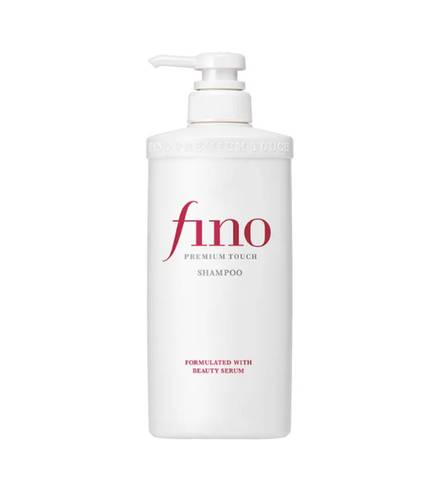 Shiseido Vino Premium Touch Renewing Shampoo for Dry, Damaged, Frizzy and Colored Hair 550ml