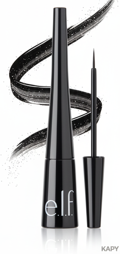 e.l.f. Expert Liquid Liner, Charcoal, 0.15 Fluid Ounce