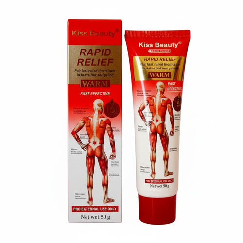 Kiss Beauty – Crema para aliviar dolores corporales (Warm)