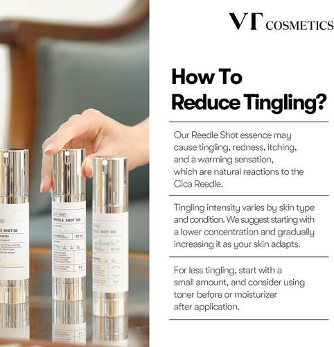 VT COSMETICS Reedle shot 100 ريدل شوت 100امبوله مهدئه للبشرة