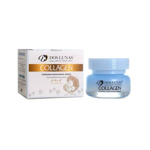 Dos Lunas - Collagen Face Cream with Pearl Extract for Smoothing and Hydrating Skin 50g 