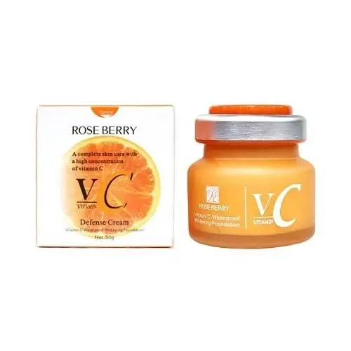 Rose Berry Vitamin C Brightening and Whitening Cream - 50g