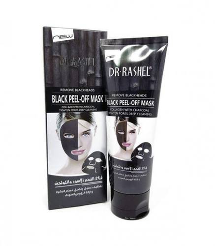 Dr.Rashel Black Peel-Off Mask With Collagen With Charcoal 120g